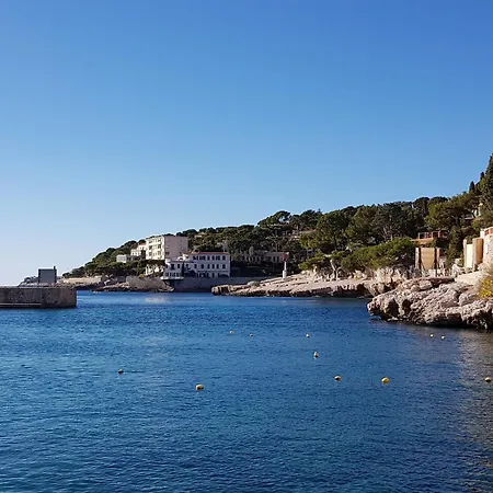 Studio Neuf Climatise Petite Vue Mer Plage A Pieds - Ted Home Apartman Saint-Cyr-sur-Mer